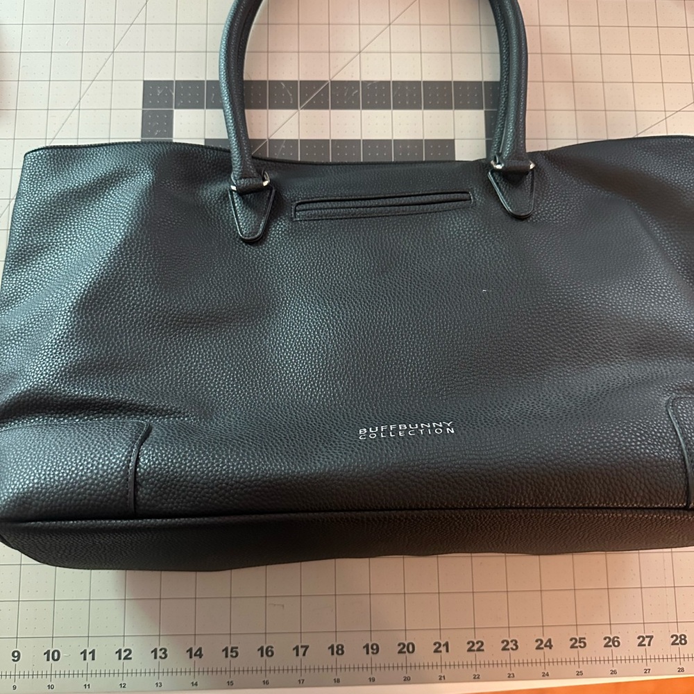 BuffBunny Black Tote Bag